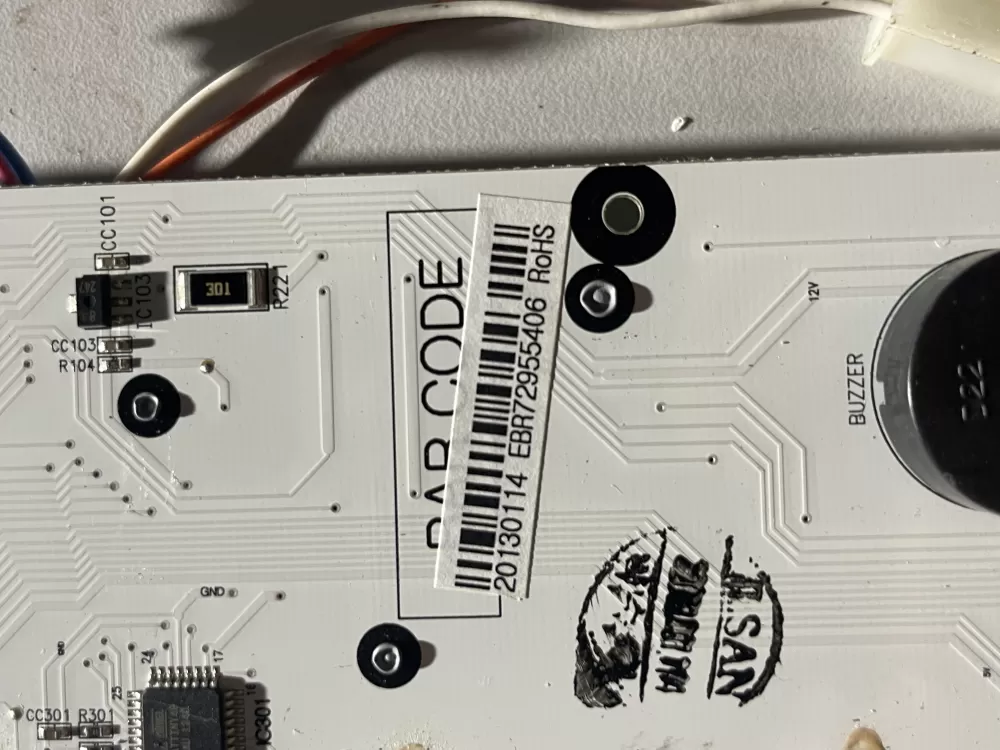 EBR72955406 Refrigerator Control Board Pcb Display AZ40035 | Wm361