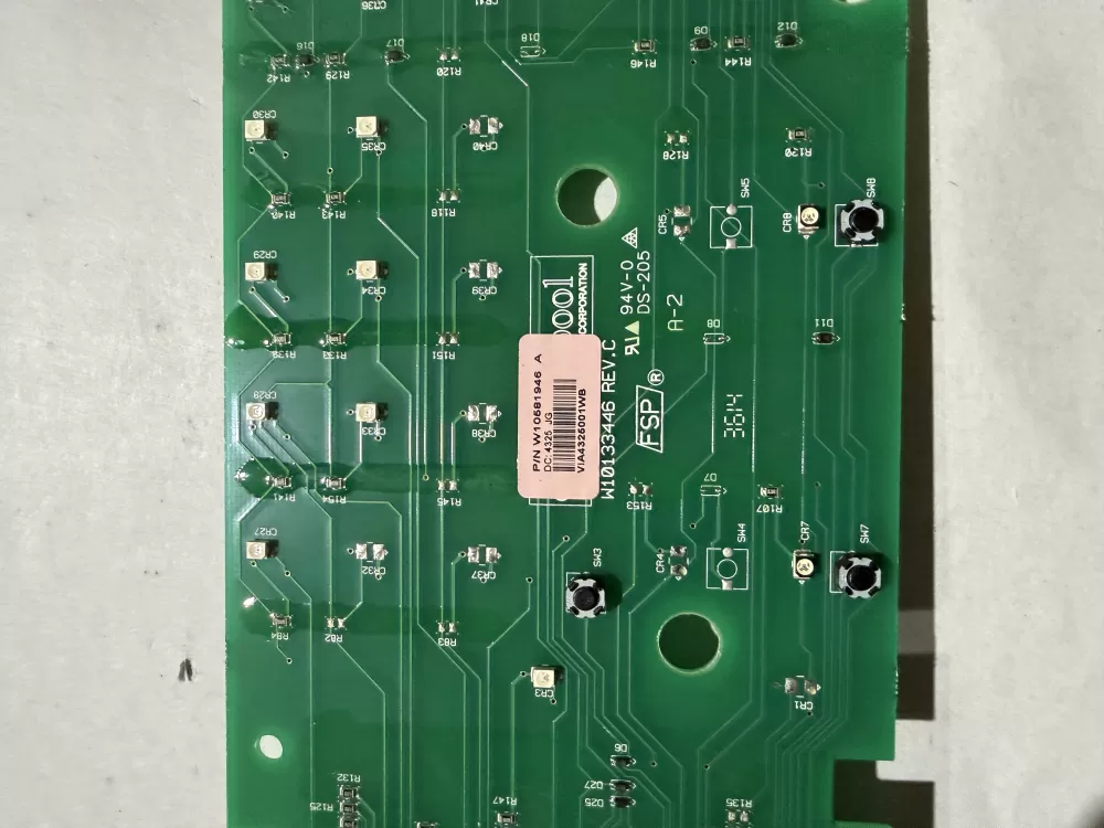 Whirlpool W10581946 Washer Control Board AZ225740 | KMV620