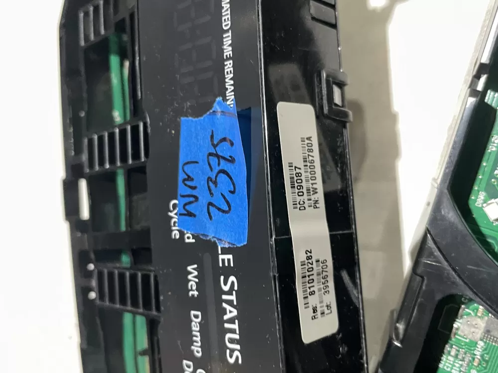 Whirlpool Kenmore W10110646 W10006780 Dryer Control Board AZ138197 | Wm2375