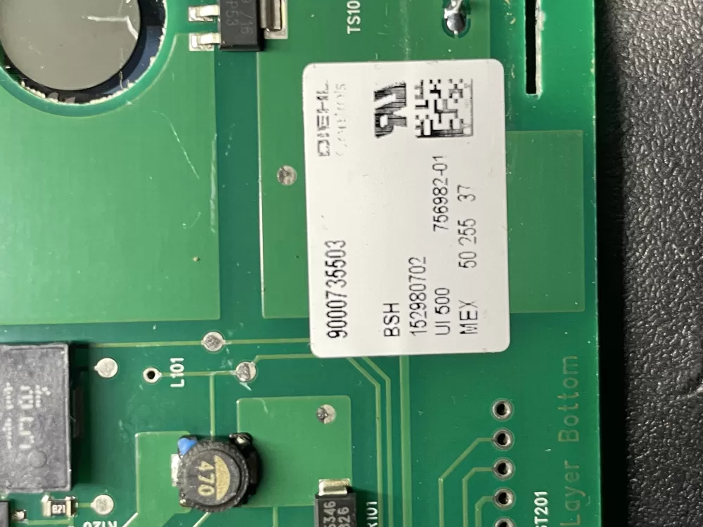 Bosch 9000735503 Range Display Control Board Module