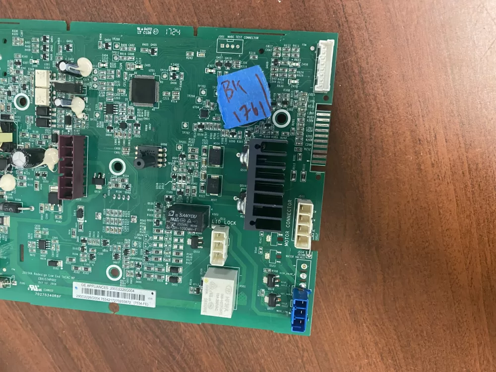 GE 290D2226G004 Washer Control Board AZ44531 | BK1761