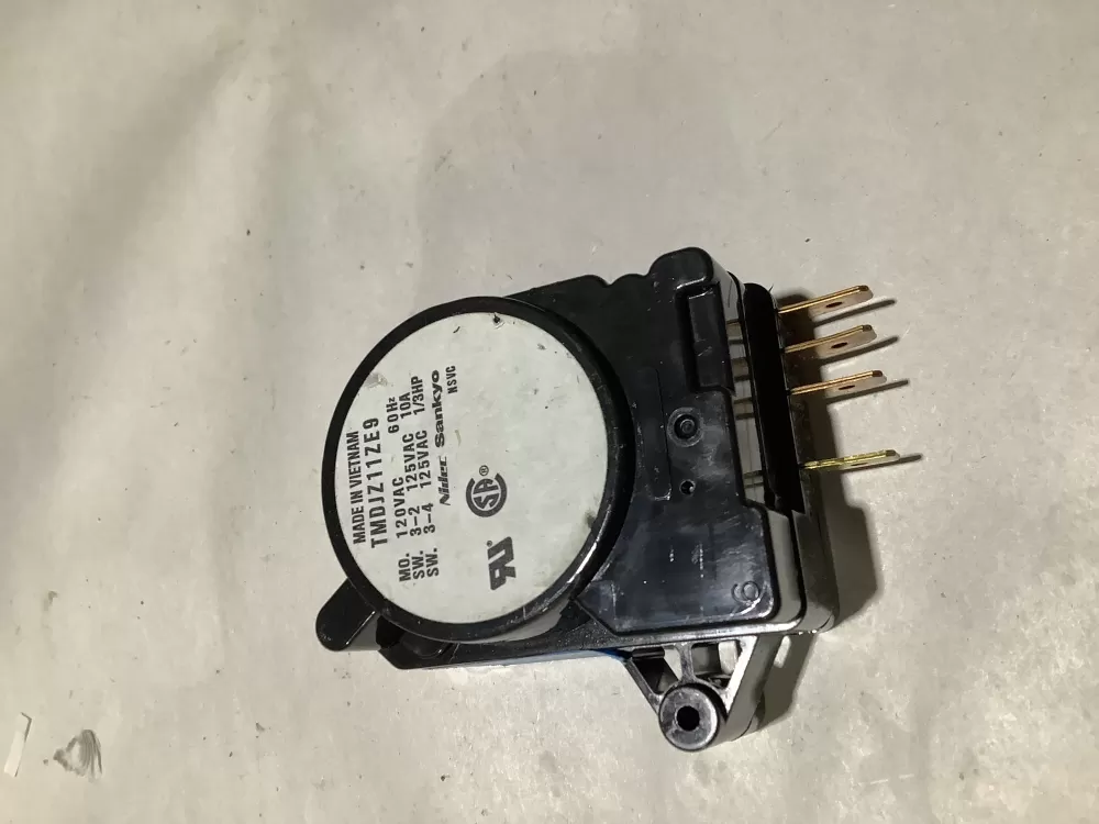 Sankyo/ Nidec TMDJZ11ZE9 Refrigerator Defrost Timer AZ131546 | Sl244
