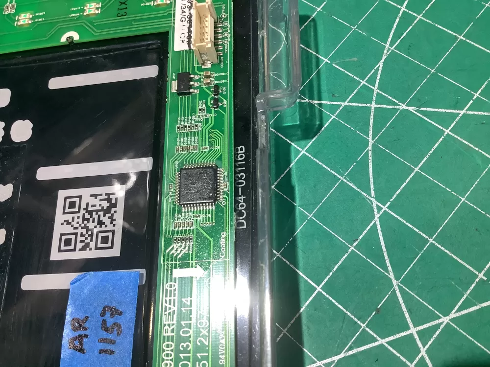 Samsung Washer Control Inlay DC93-00376D DC64-03116B AZ184460 | AR1157