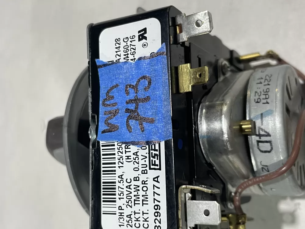 Whirlpool Kenmore 8299777A Dryer Timer AZ149305 | Wm743