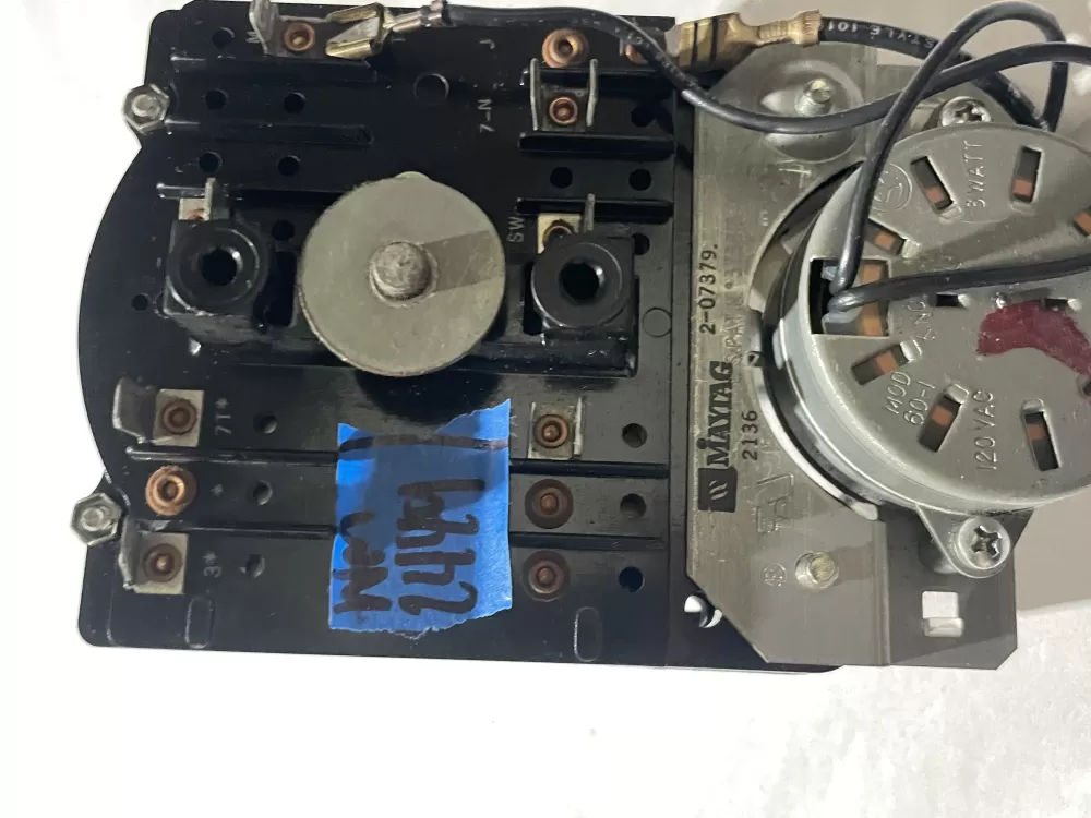 Maytag Whirlpool WP20739 2-07379 Washer Timer AZ201205 | Wm2449