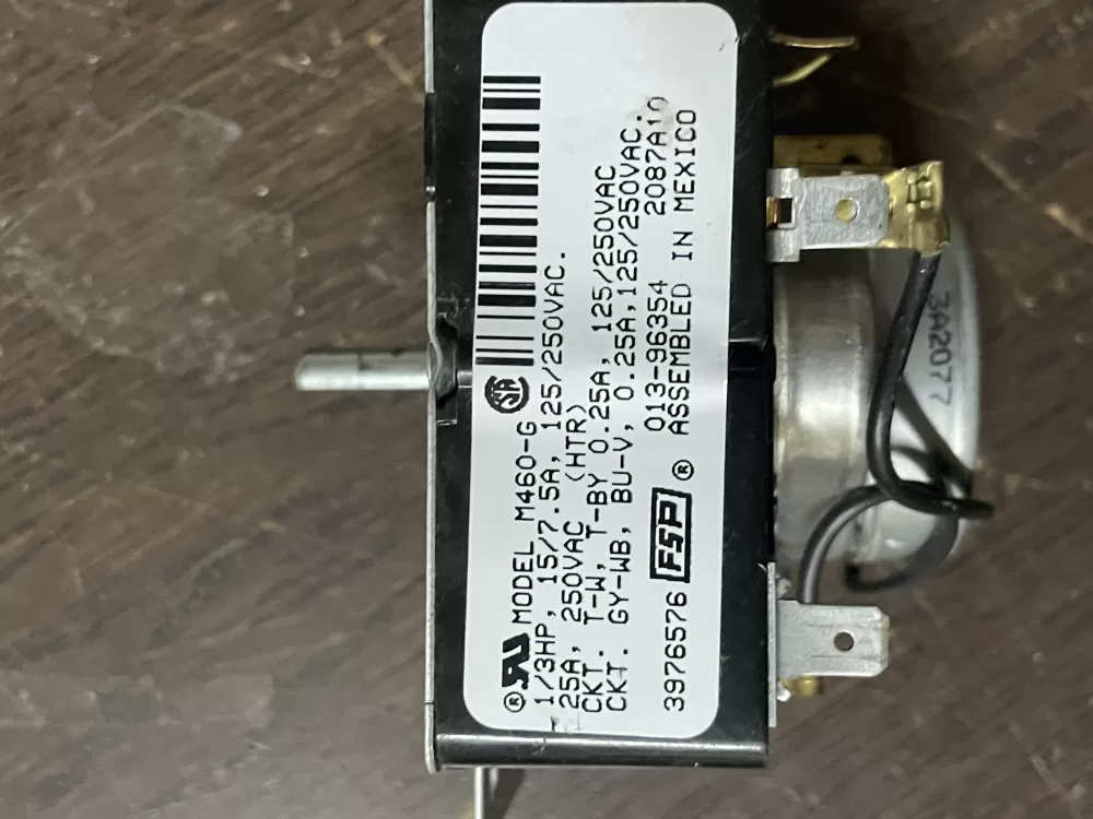 Kenmore 3406702A WP3976576 3406015 3406702 3976576 Dryer Timer AZ43695 | Wm1493