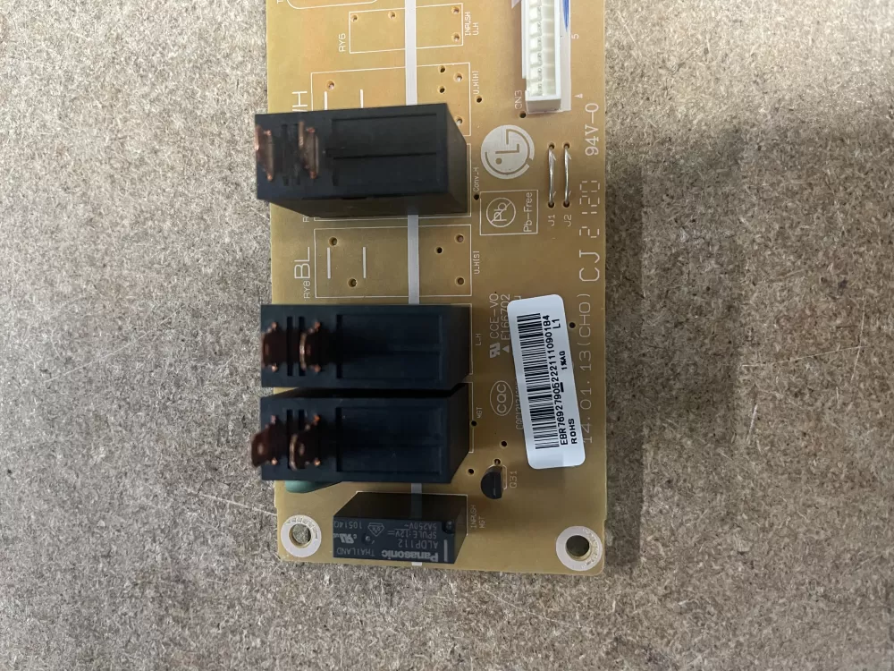 GE Oven Relay Board EBR76927905 AZ19275 | KM980