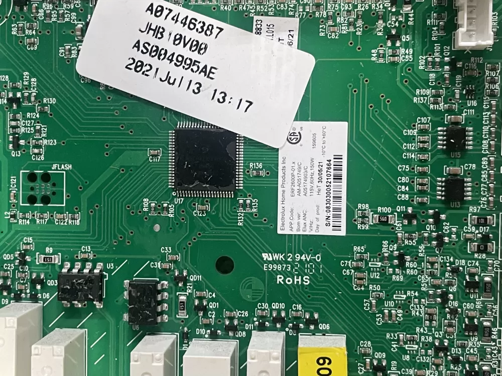 Frigidaire A07446387 Refrigerator Control Board AZ21754 | KM1215