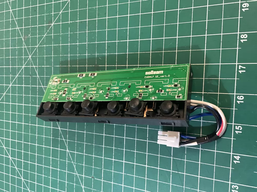 Whirlpool CUDA17 UI_VER1.0 Refrigerator Control Board