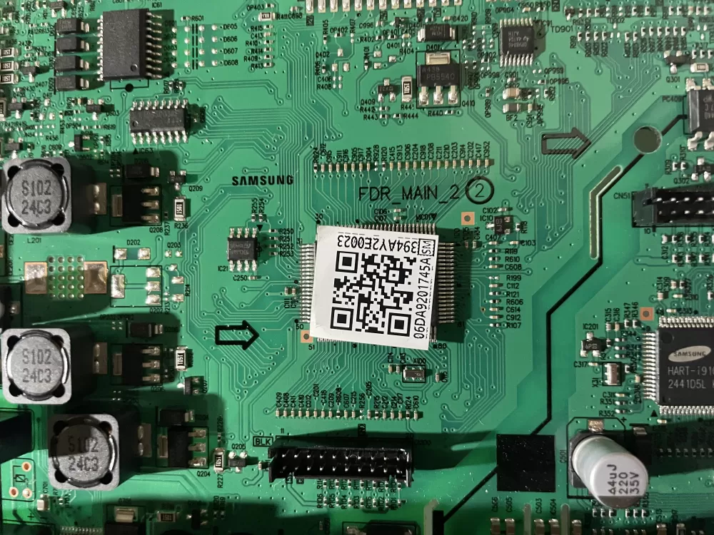 Samsung DA92 01745A Refrigerator Control Board AZ201187 | Wm2446