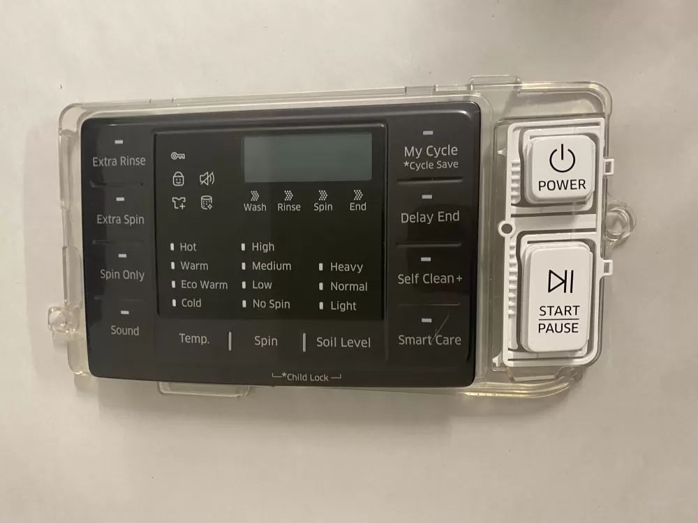 Samsung DC92-01607J  AP6243588  DC94-06643A  DC93-00376D  PS12084833 Dryer UI Control Board