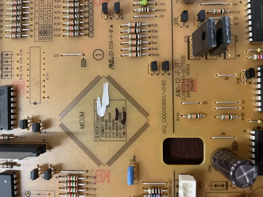Samsung DA92 00384N Refrigerator Control Board AZ48858 | KM618
