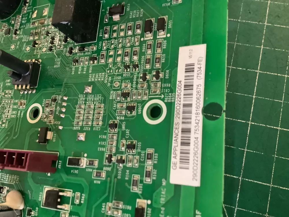 GE WH22X36498 290D2226G004 Washer Control Board AZ200381 | NR2783