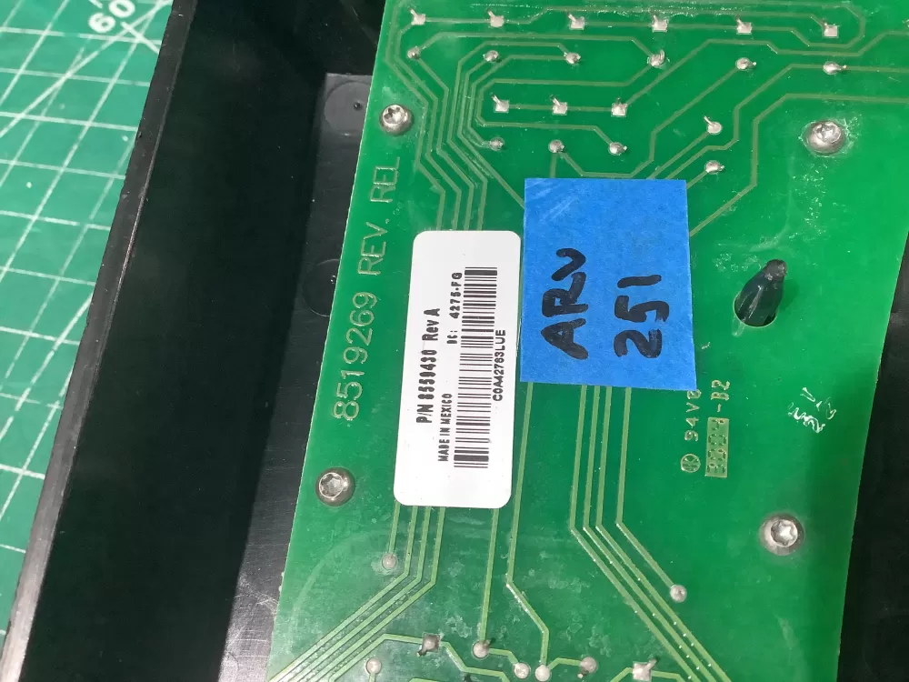 Kenmore Whirlpool 8558760 8559430 Dryer Control Board AZ191216 | ARV251