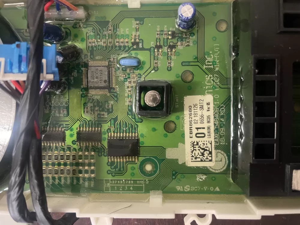LG Control Board Part # EBR86268002 / AP6887908 AZ38255 | KMV377