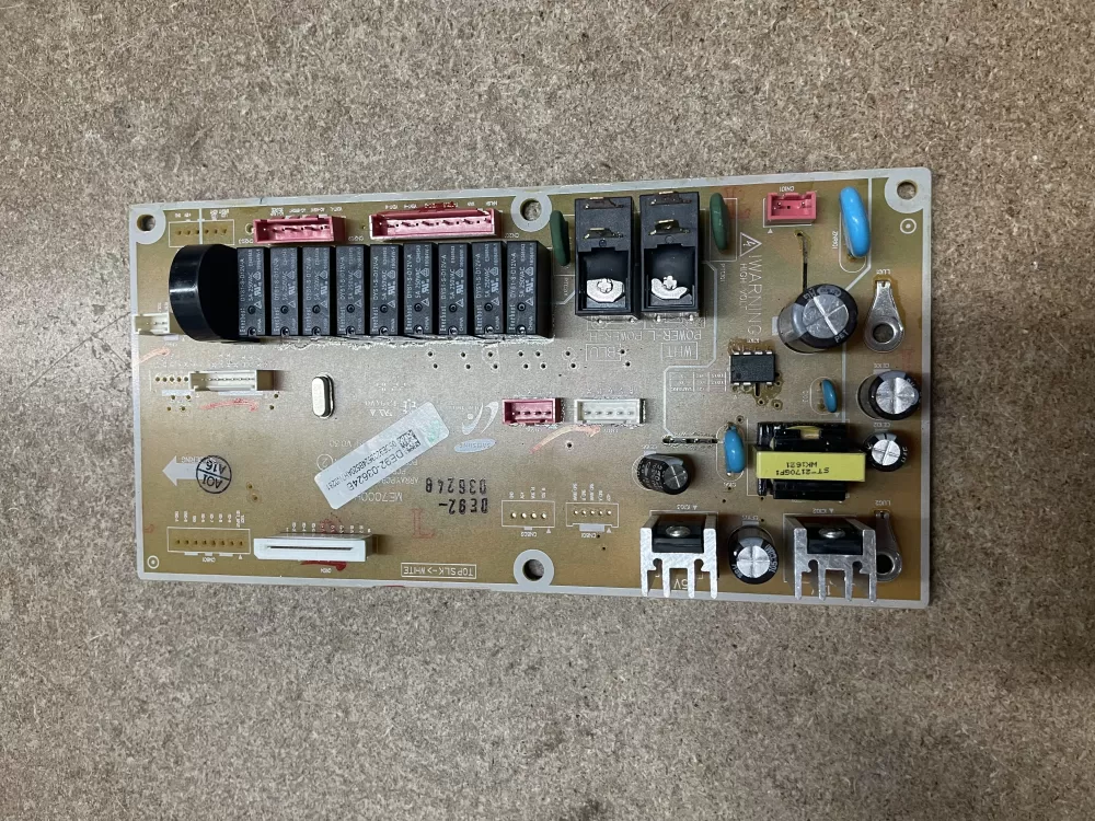 Samsung DE92-03624E Microwave Control Board Panel