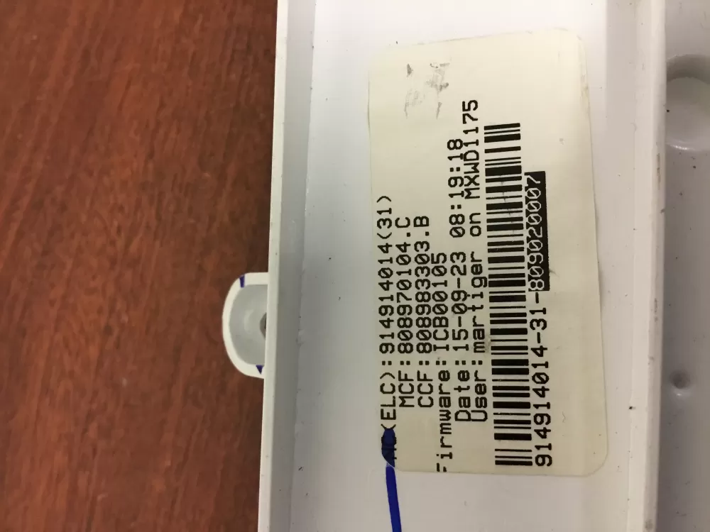Frigidaire Electrolux 134994920 809020003 Washer Control Board AZ54791 | NRV519