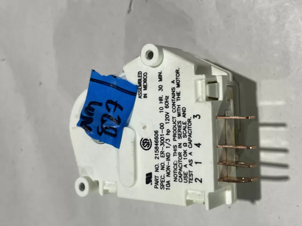 Frigidaire Kenmore AP2111929 12762 Refrigerator Defrost Timer AZ149634 | Wm827