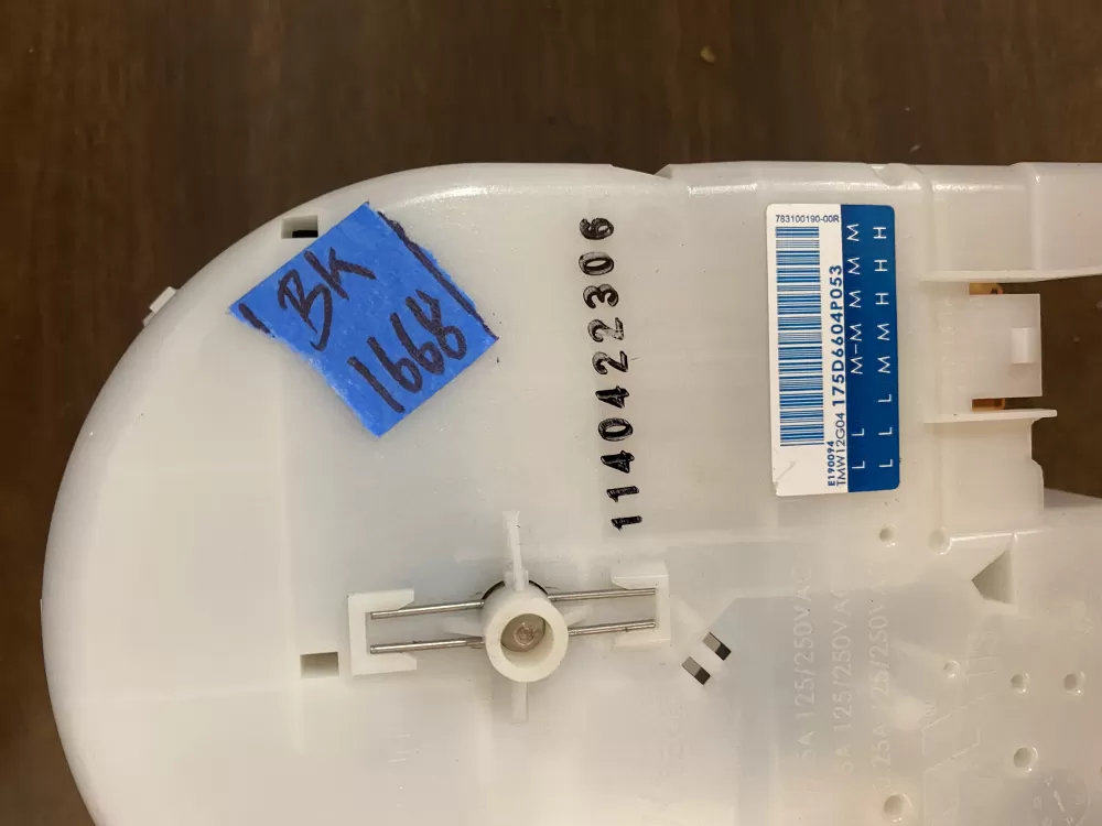 GE WH12X10527 175D6604P053 Washer Timer AZ31074 | BK1668