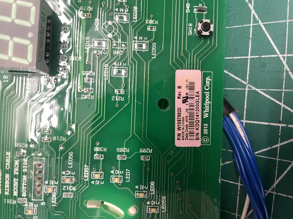 Whirlpool W10578820 W10578819 Dryer Control Board AZ211618 | Wmv933