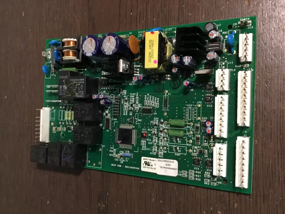 GE WR55X10942 WR55X10942C 200D4852G016 EBX1069P005 WR55X10942P Refrigerator Control Board