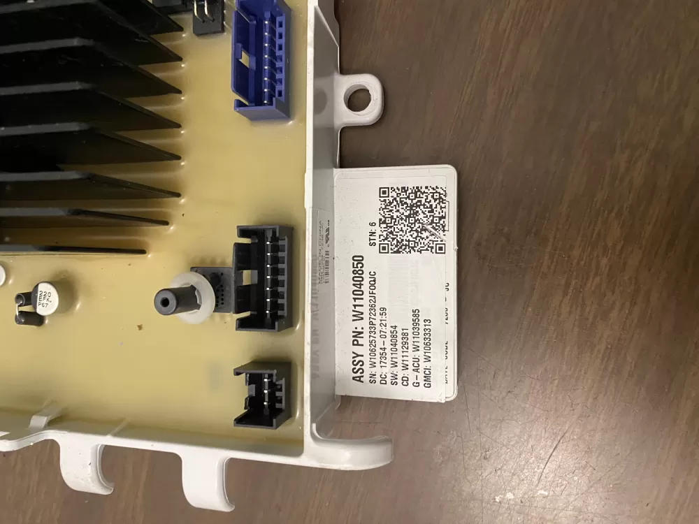 Whirlpool W11130238 W11040850 Washer Control Board AZ102415 | BK737