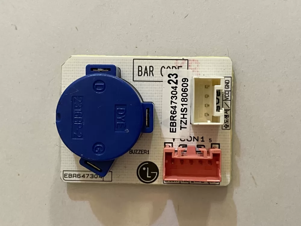 LG EBR64730423 EBR64730408 Refrigerator Control Board Buzzer