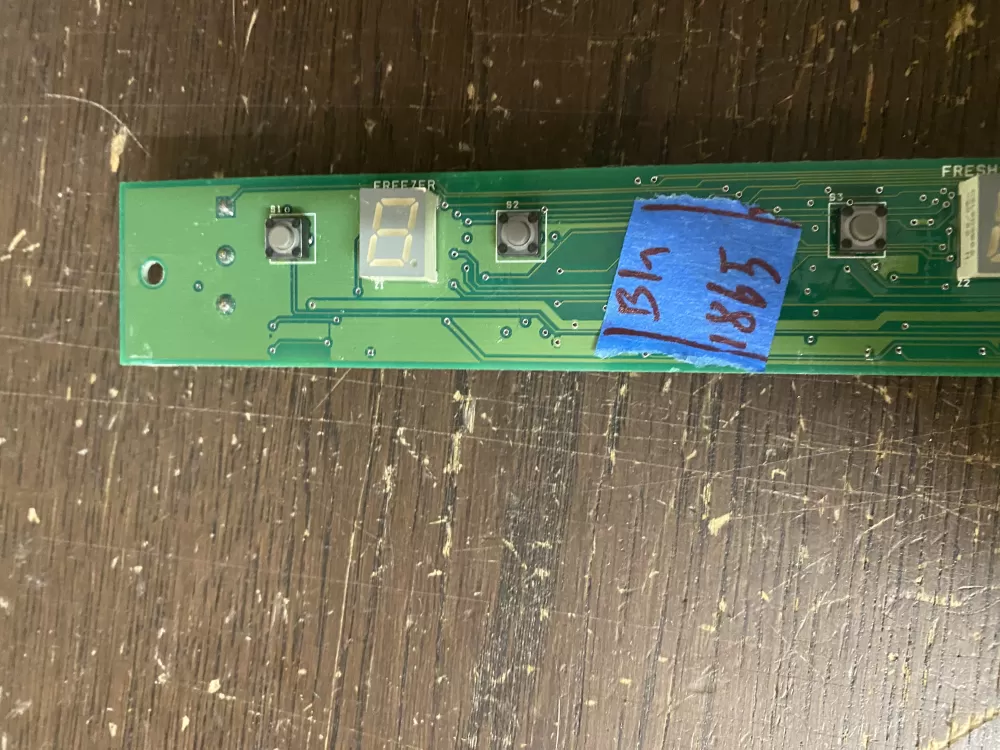 GE WR55X10831 197D4143G007 Refrigerator Temp Control Board AZ52675 | BK1865
