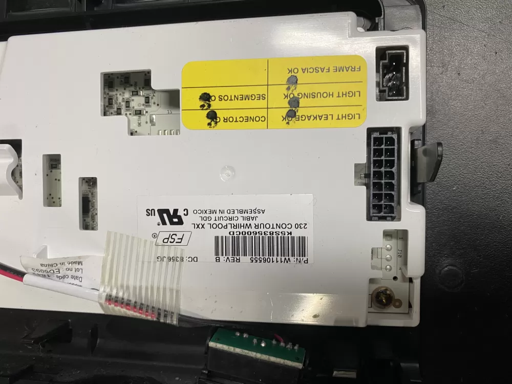 Whirlpool W10852747 Refrigerator Control Board Dispenser AZ20802 | BK729