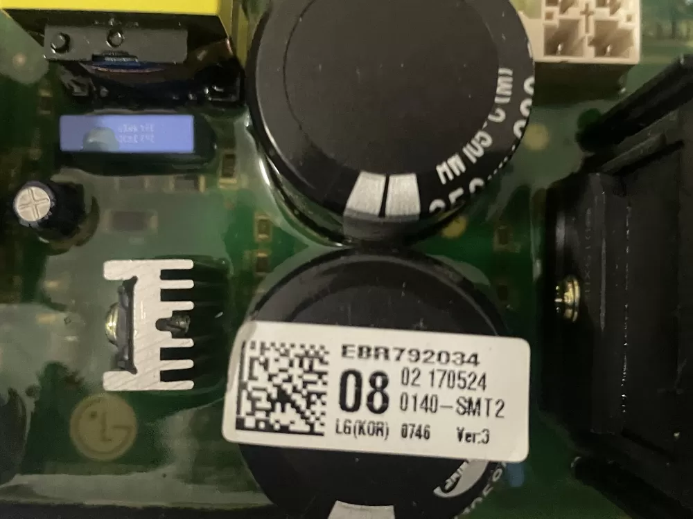 LG Washer Electronic Control Board EBR7920340 AZ224478 | Wmv402