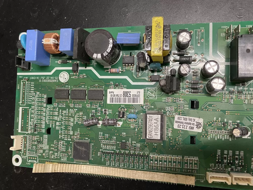 LG EBR80595308 Range Oven Control Board UI Display AZ17767 | BKV237