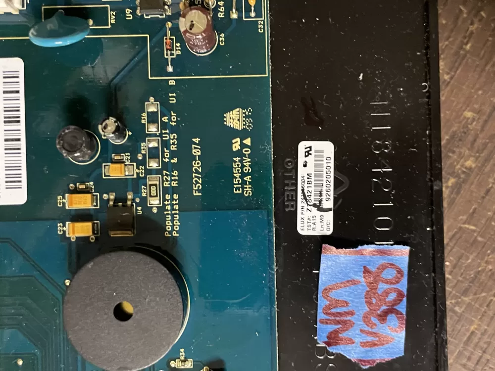 ELECTROLUX REFRIGERATOR CONTROL BOARD 5303918588 241836004 AZ39496 | WmV388