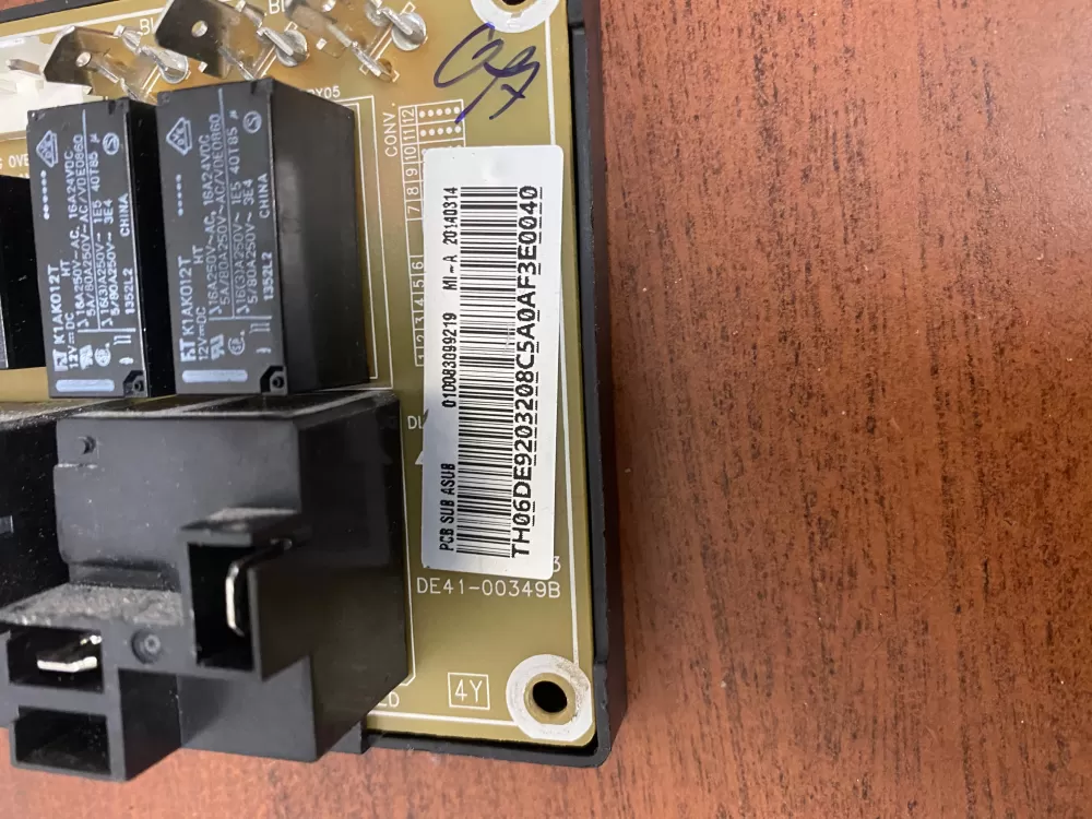Samsung DE92-03208C Range Control Board AZ51905 | BK1868