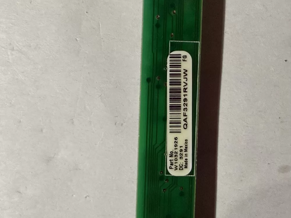 Whirlpool W10321926 W10321925 Dryer Control Board Interface AZ214938 | KM438
