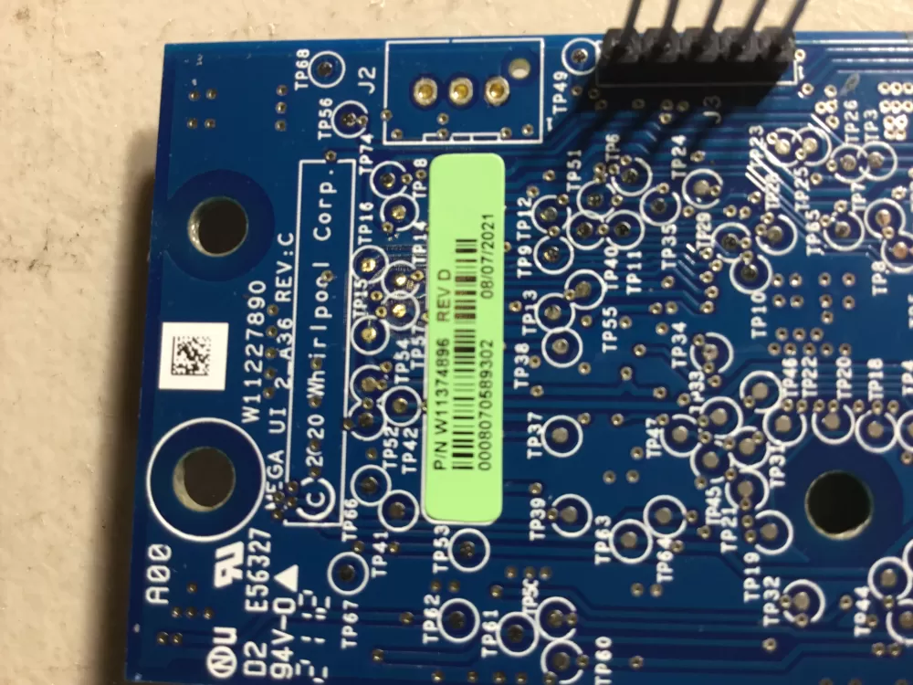 Whirlpool W11374896 W11374898 Washer Control Board AZ42666 | NR1744
