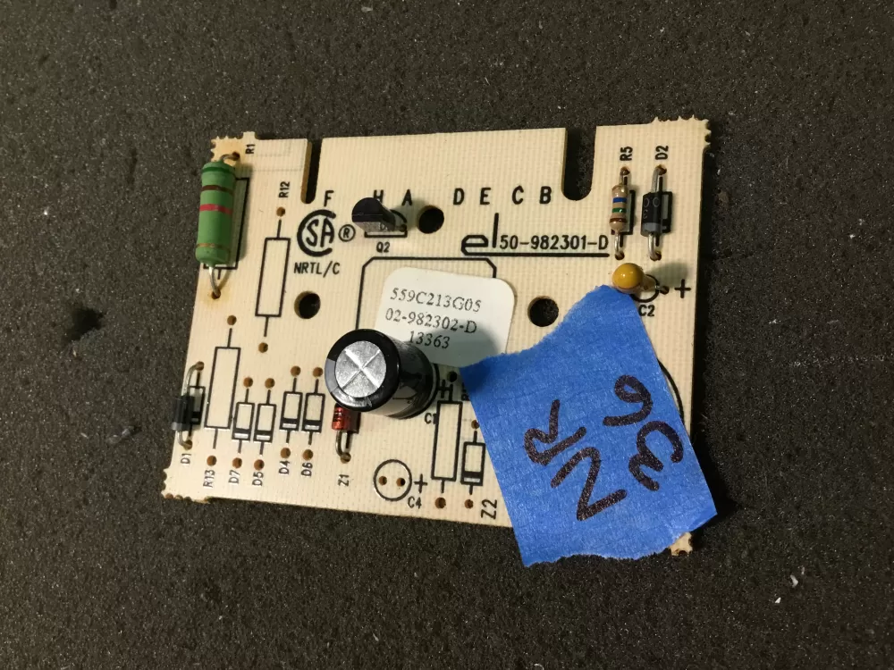 GE WE04X10103 559C213G05 Dryer Control Board AZ98217 | NR36
