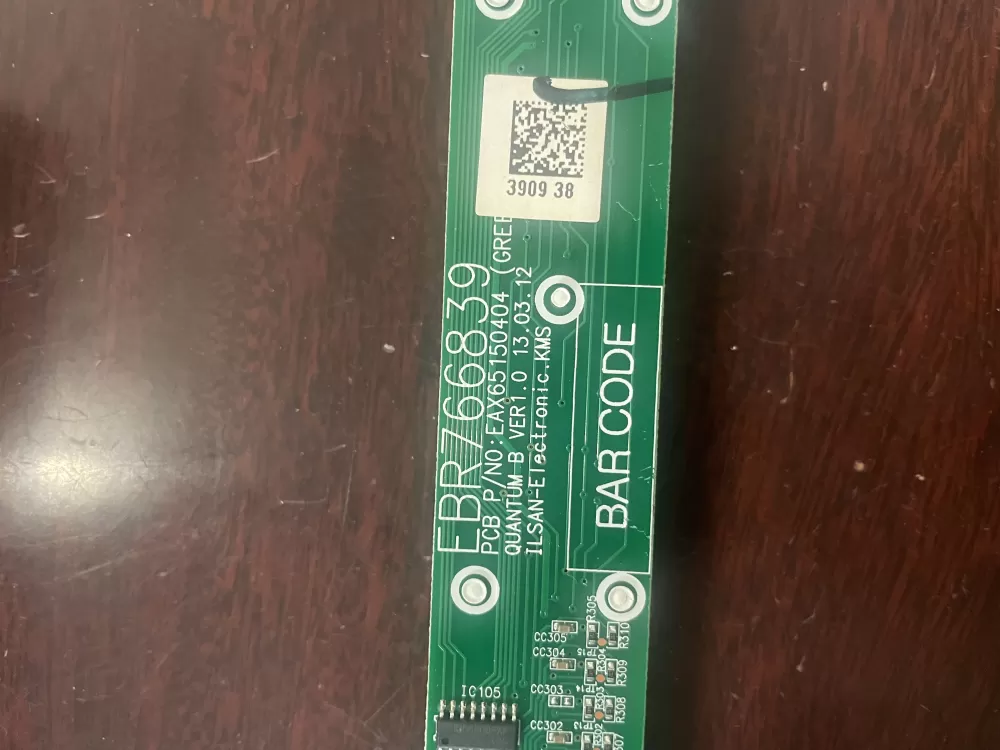 LG EBR76683902 Refrigerator Control Board AZ39702 | KM326