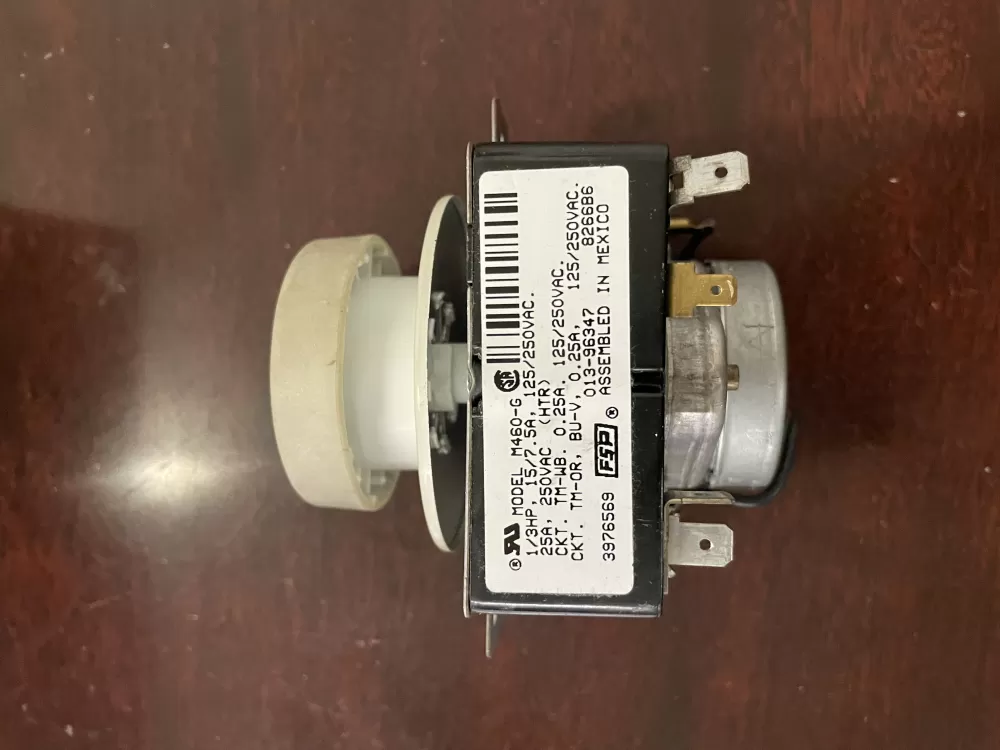 Whirlpool  Kenmore  Roper  Estate AP6009020 3393934 3976569 WP3976569 PS11742162 Dryer Timer