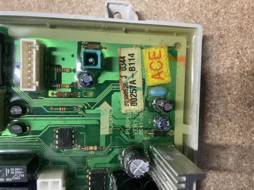 Samsung DC41 00257A Dryer Control Board AZ8368 | KM1597