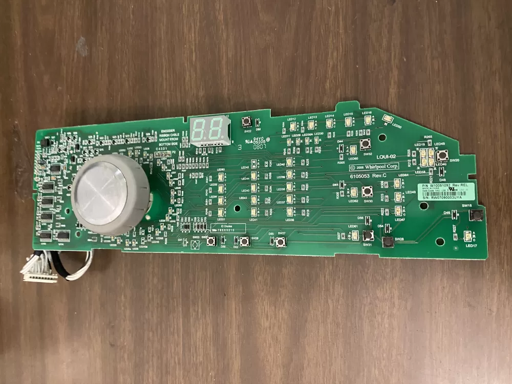 Whirlpool Maytag AP6014796 W10051092 Washer Control Board AZ82850 | BK1560