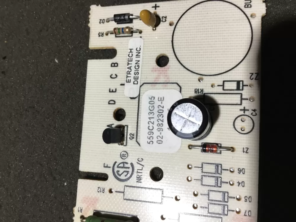 GE WE04X10103 559C213G05 Dryer Control Board AZ108873 | NR492