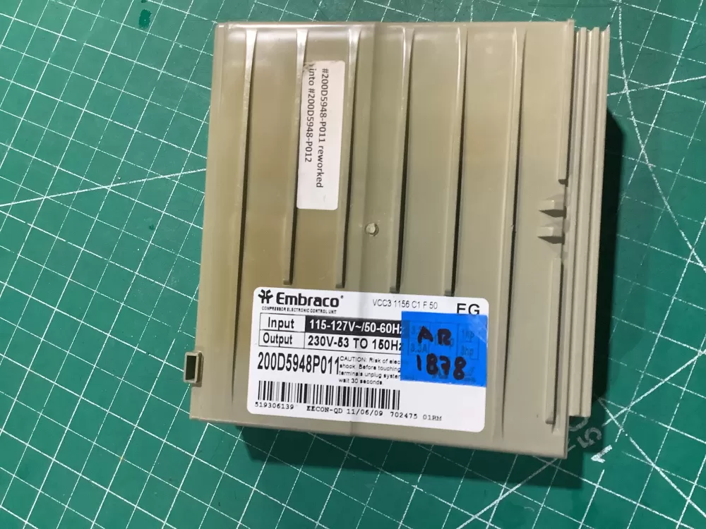 GE 200D5948P011 Refrigerator Display UI Control Board