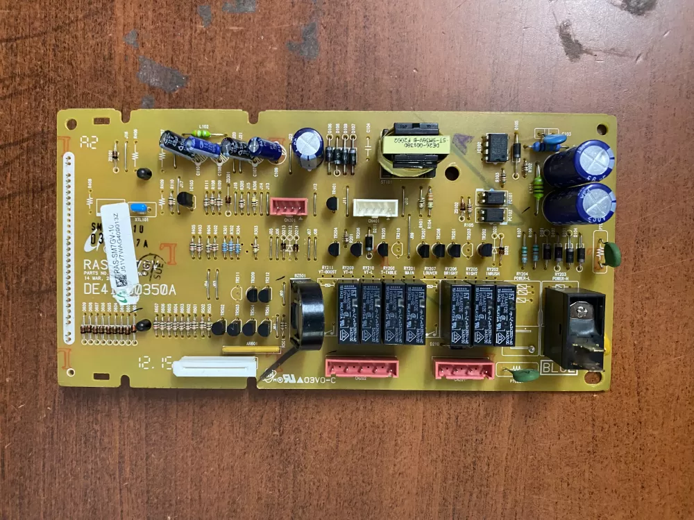 Samsung DE41-00350A Range Microwave Oven Control Board AZ98497 | BK1408