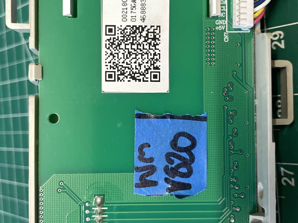 GE dryer user interface board AZ202398 | Wmv820