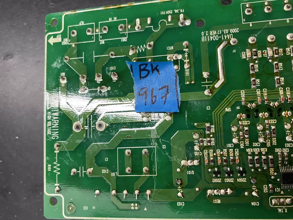 Samsung DA41-00614F DA41-00411B Refrigerator Control Board AZ19749 | BK967