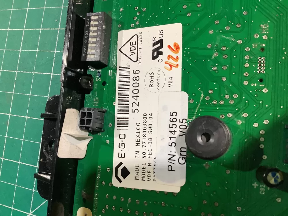 Speed Queen Alliance D513748 D514565 Dryer Main Control Board AZ165961 | NR2560