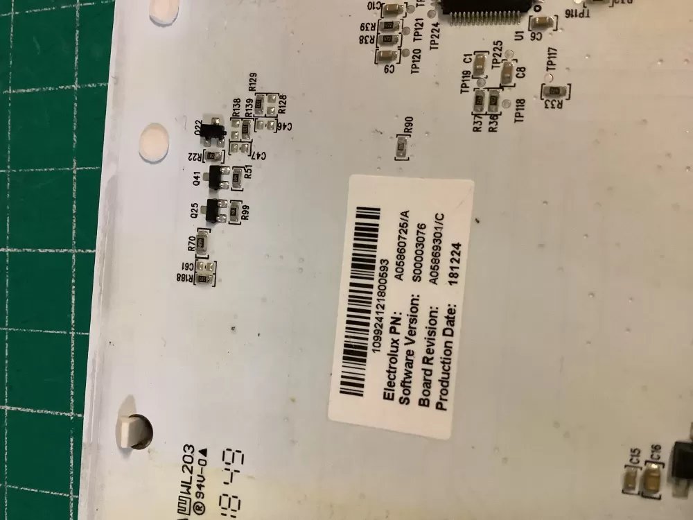 Electrolux A05860725 Refrigerator Dispenser Control Board AZ227988 | NR508