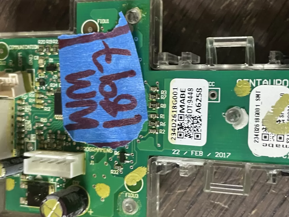 GE 234D2618G001 WE04X27284 Dryer Control Board AZ53536 | Wm1897
