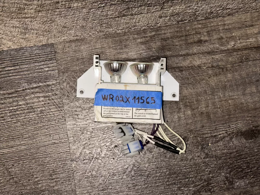 GE WR02X11565 Refrigerator Control Board Bulb Housing Light