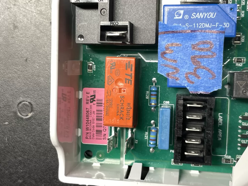 Whirlpool Kenmore W10448067 W10727519 Dryer Control Board AZ36771 | Wm390